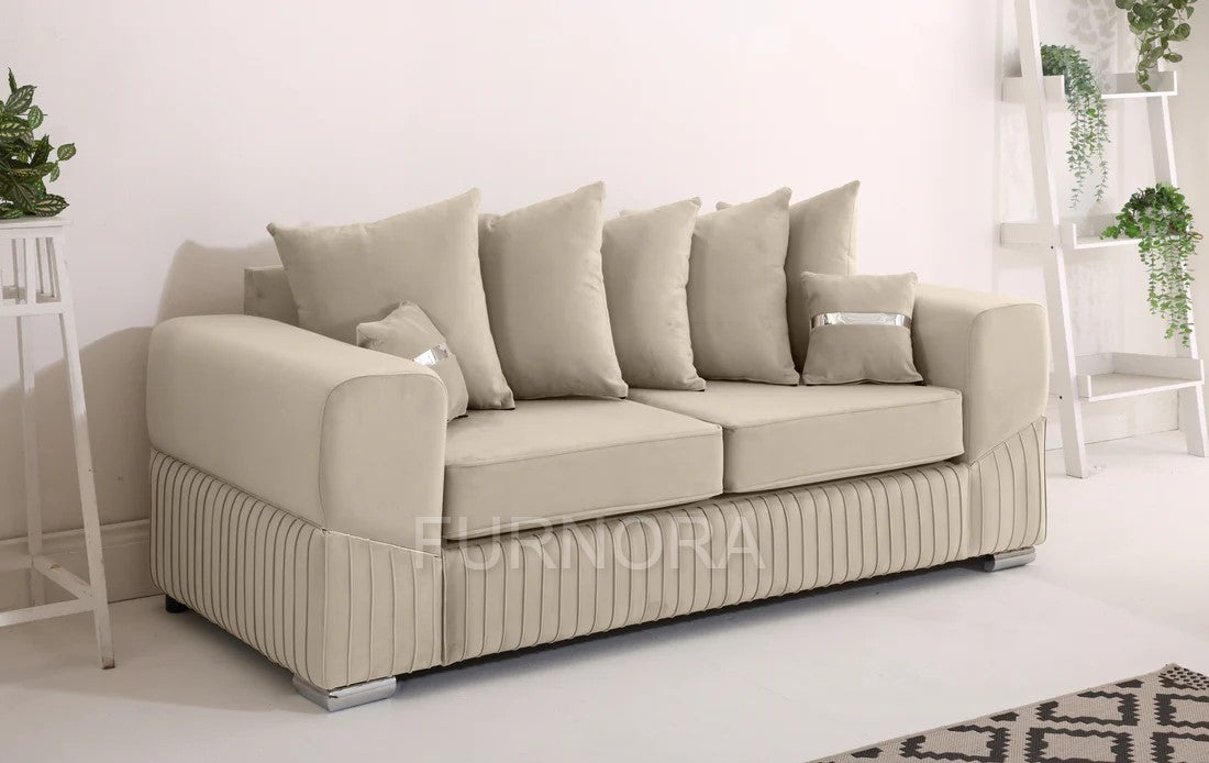 Monaco 3+2 Sofa Set with Scatter Back Cushions